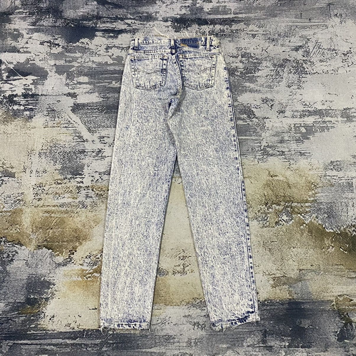 Killer Acid × Levi's × Vintage Vintage Levis 550 Acid Washed Distressed Style Denim Jeans Size US 29 - 7 Thumbnail