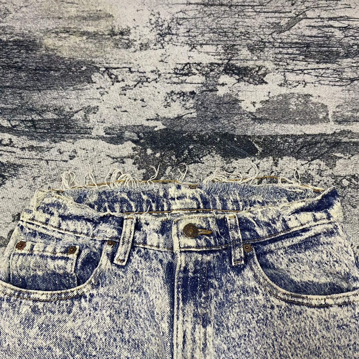 Killer Acid × Levi's × Vintage Vintage Levis 550 Acid Washed Distressed Style Denim Jeans Size US 29 - 5 Thumbnail