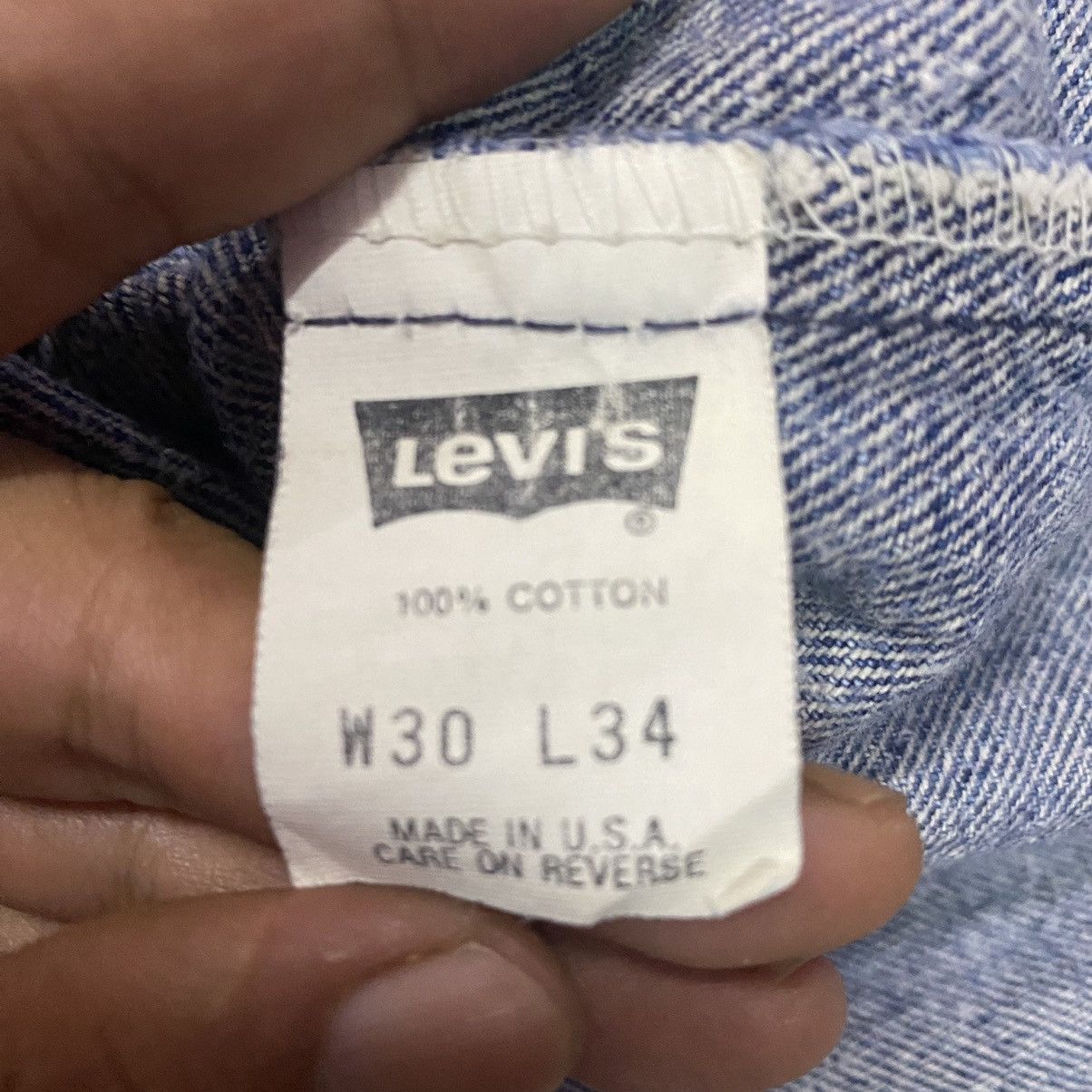 Killer Acid × Levi's × Vintage Vintage Levis 550 Acid Washed Distressed Style Denim Jeans Size US 29 - 17 Thumbnail