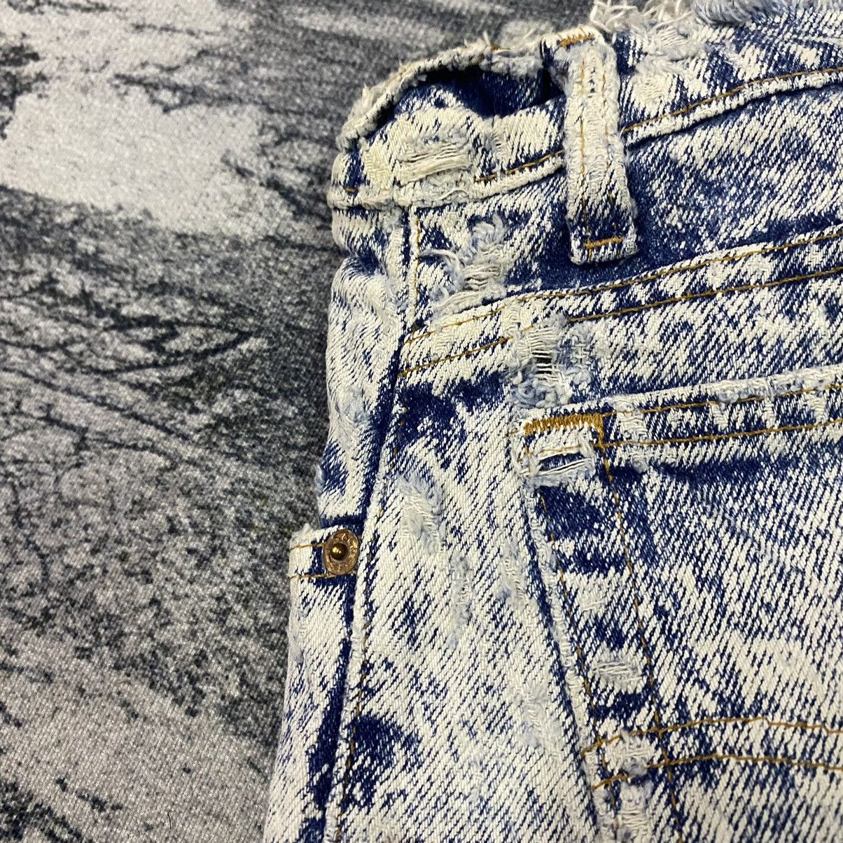 Killer Acid × Levi's × Vintage Vintage Levis 550 Acid Washed Distressed Style Denim Jeans Size US 29 - 16 Thumbnail