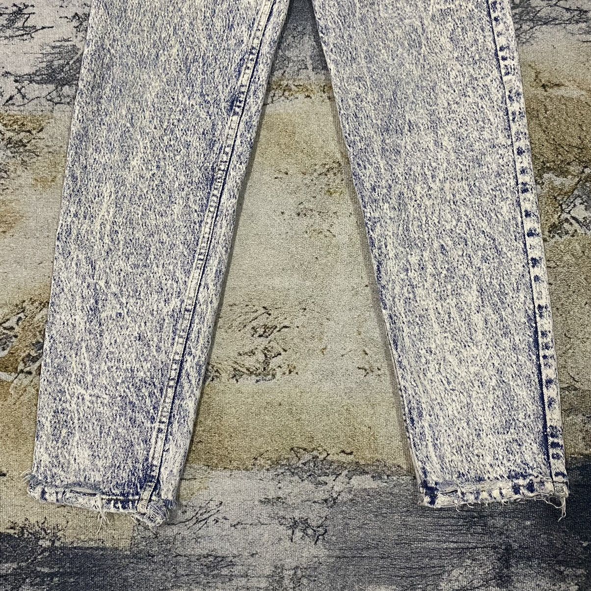 Killer Acid × Levi's × Vintage Vintage Levis 550 Acid Washed Distressed Style Denim Jeans Size US 29 - 3 Thumbnail