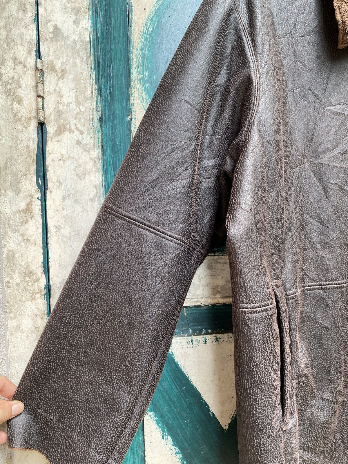 Japanese Brand Vintage Japanese Lining Shearling Synthetic Jacket Size US XL / EU 56 / 4 - 3 Thumbnail