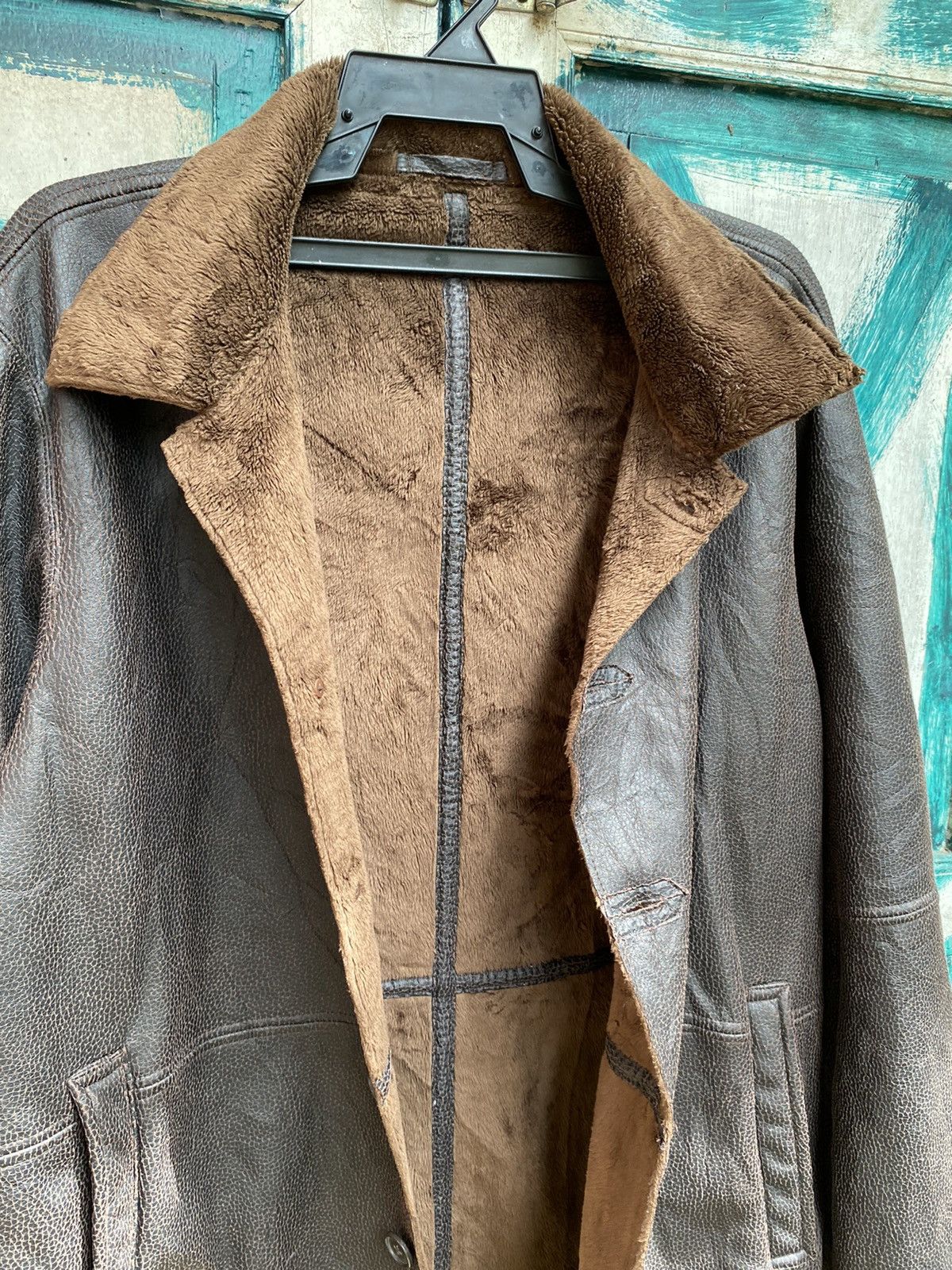 Japanese Brand Vintage Japanese Lining Shearling Synthetic Jacket Size US XL / EU 56 / 4 - 7 Thumbnail