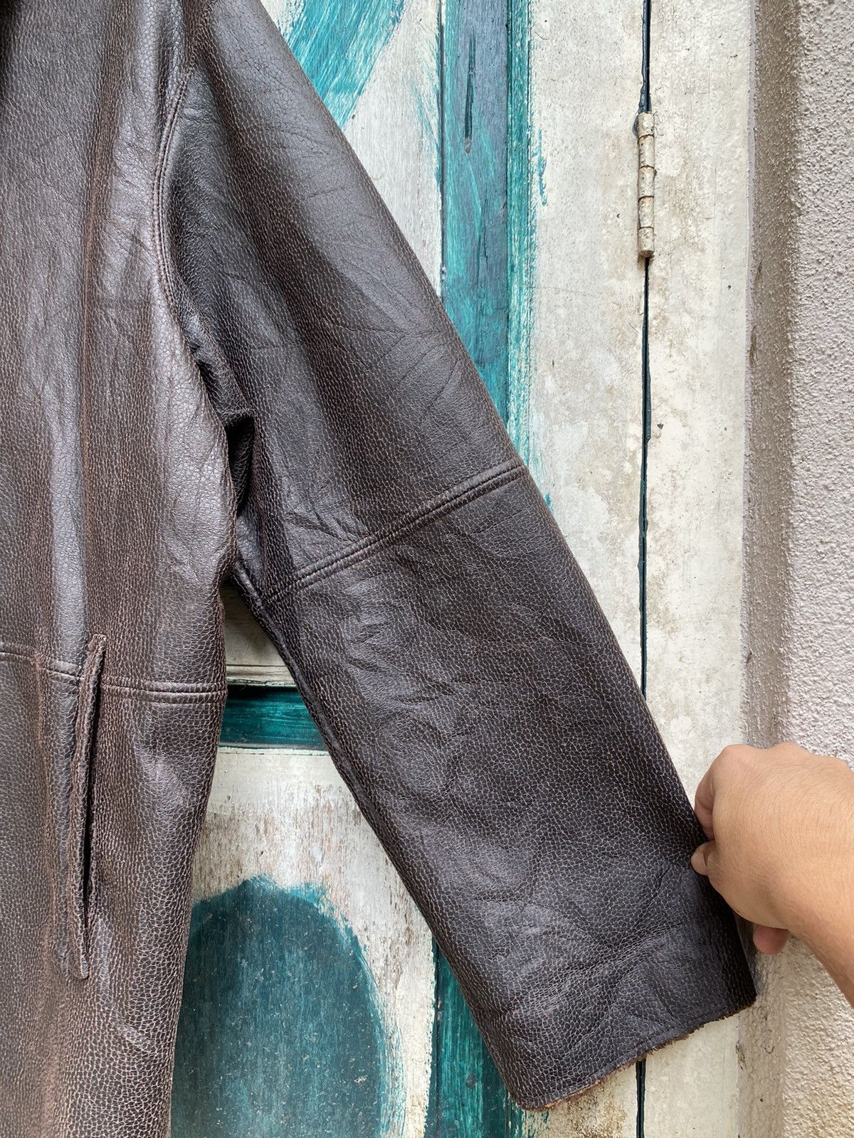 Japanese Brand Vintage Japanese Lining Shearling Synthetic Jacket Size US XL / EU 56 / 4 - 4 Thumbnail
