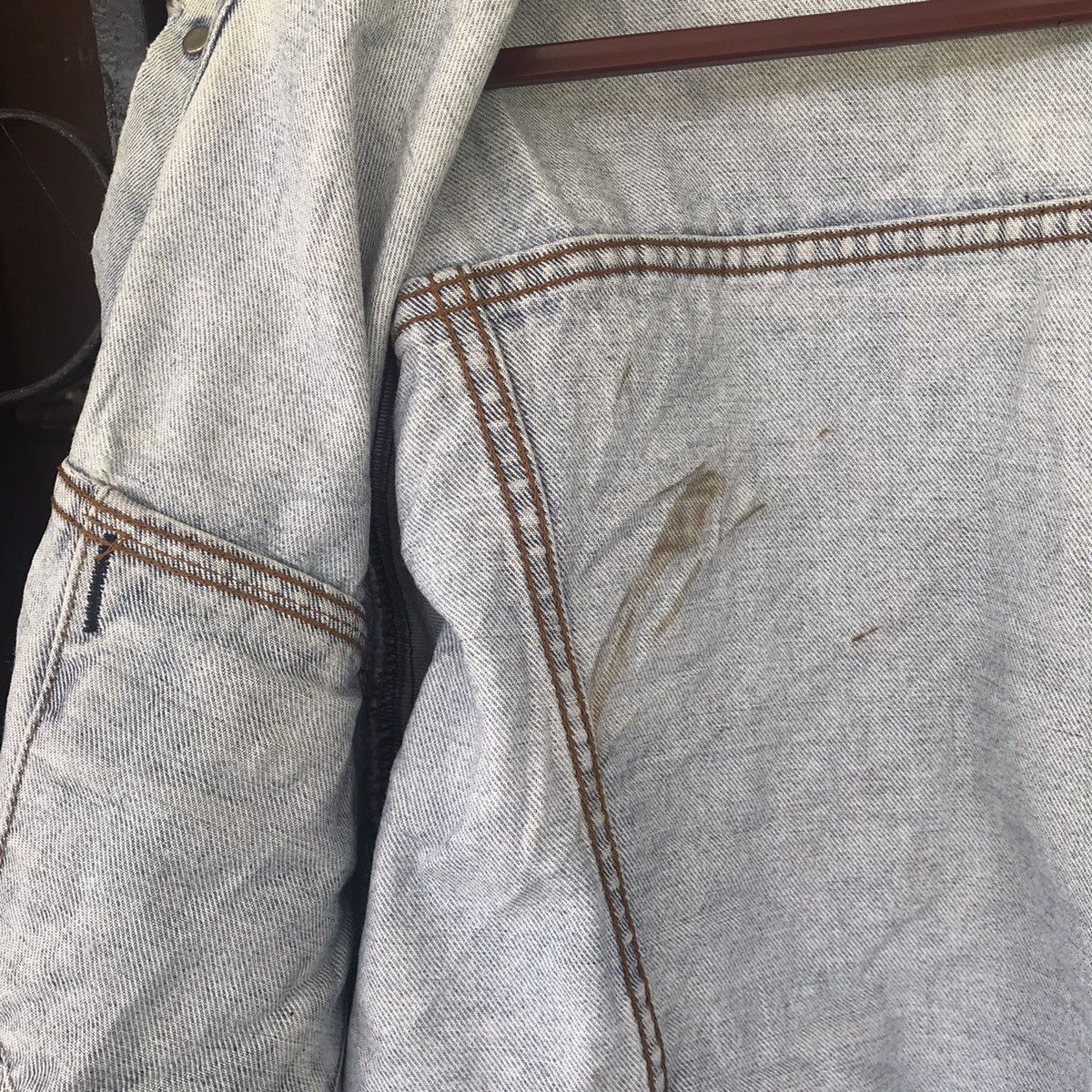 Levi's Vtg Levis Orange Tab Trucker Distress Denim Jacket J02 Size US L / EU 52-54 / 3 - 15 Thumbnail