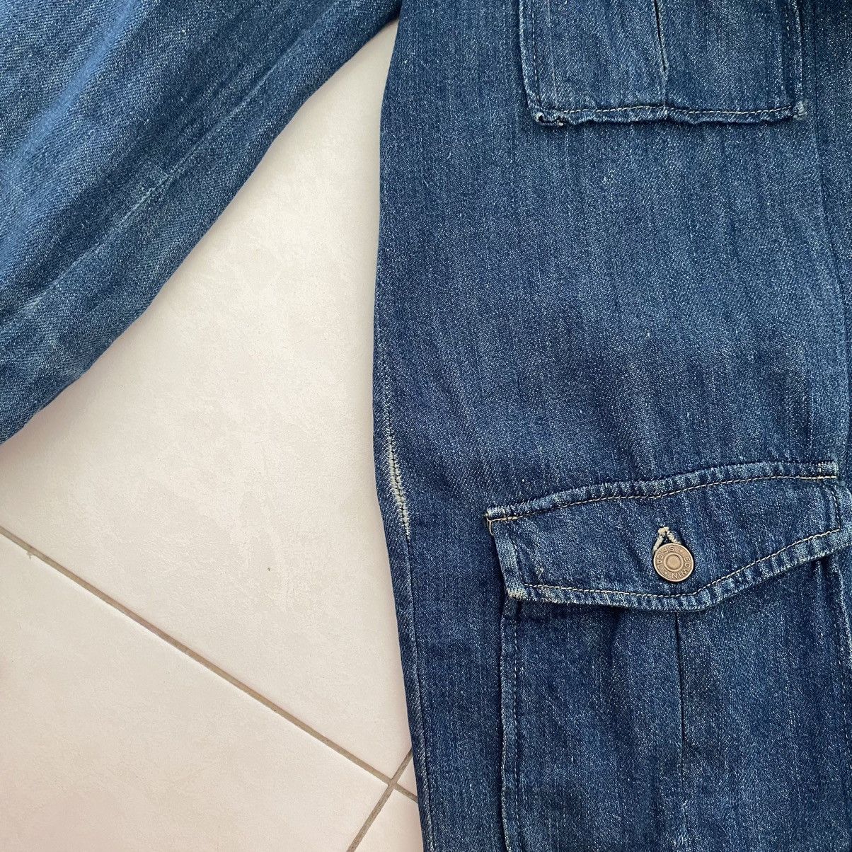 Edwin × Japanese Brand Vintage Edwin Selvedge Chore Denim Jacket Size US S / EU 44-46 / 1 - 14 Thumbnail