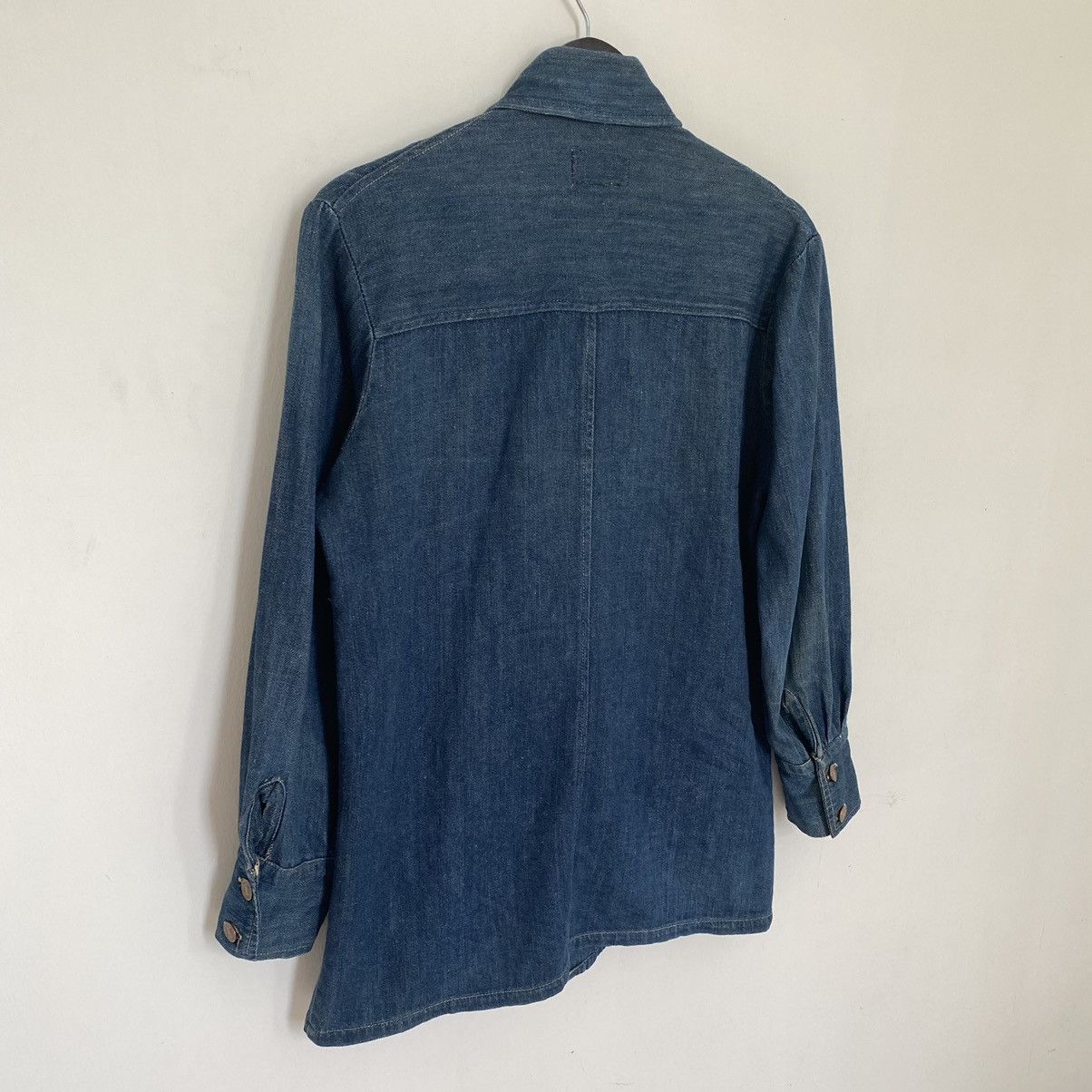 Edwin × Japanese Brand Vintage Edwin Selvedge Chore Denim Jacket Size US S / EU 44-46 / 1 - 5 Thumbnail