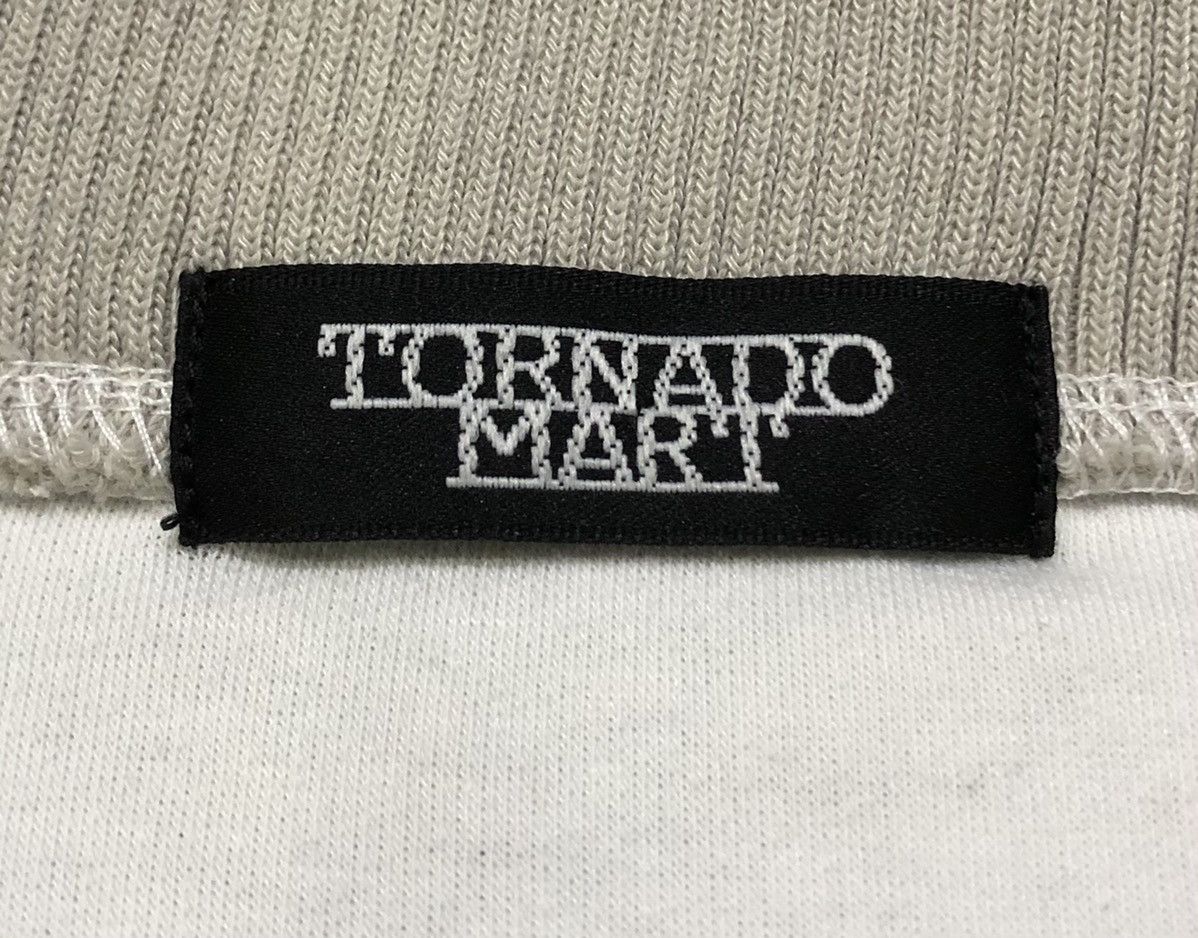Tornado Mart Tornado Mart Zipper White and Grey Patterned With Hoodie Size US S / EU 44-46 / 1 - 8 Thumbnail