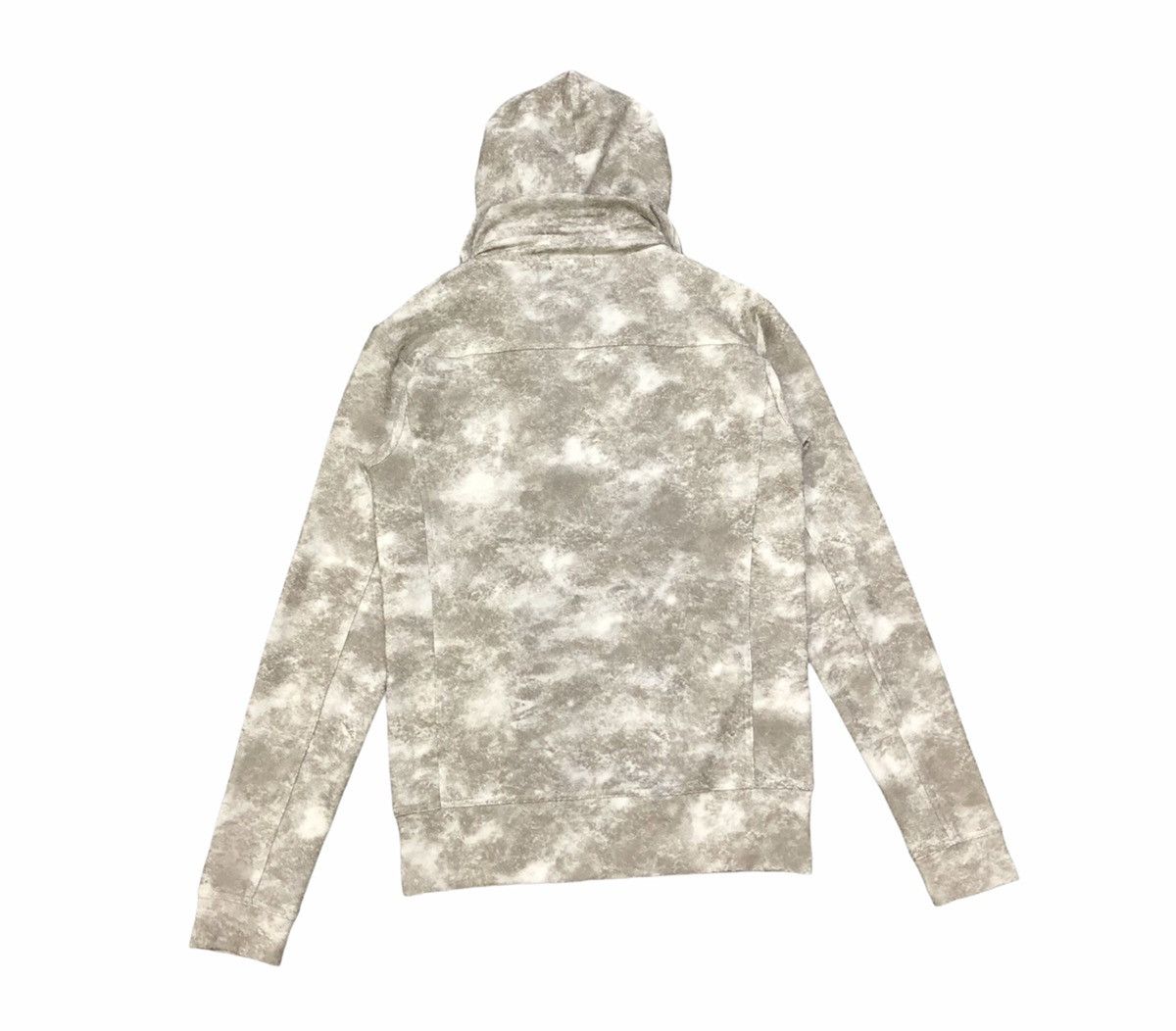 Tornado Mart Tornado Mart Zipper White and Grey Patterned With Hoodie Size US S / EU 44-46 / 1 - 4 Thumbnail