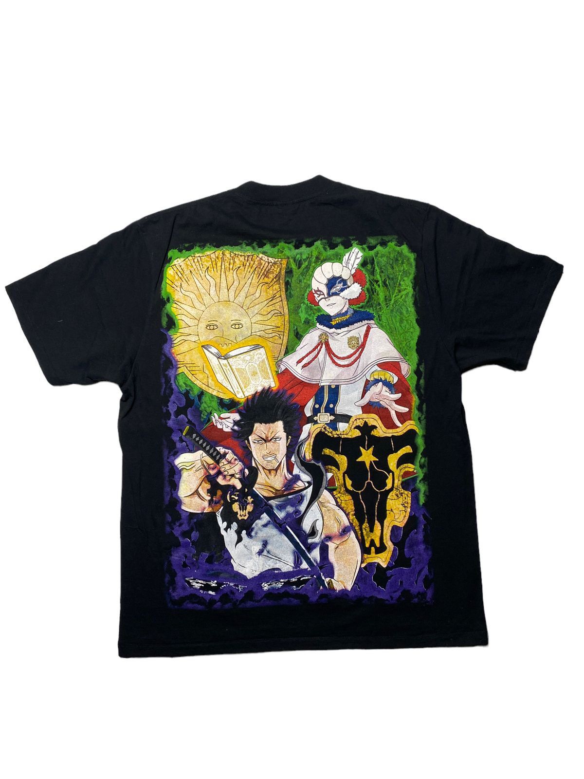 Anime × Japanese Brand × Vintage Black Clover Asta Yuno Anime Manga Bootleg Shirt Size US XL / EU 56 / 4 - 2 Thumbnail