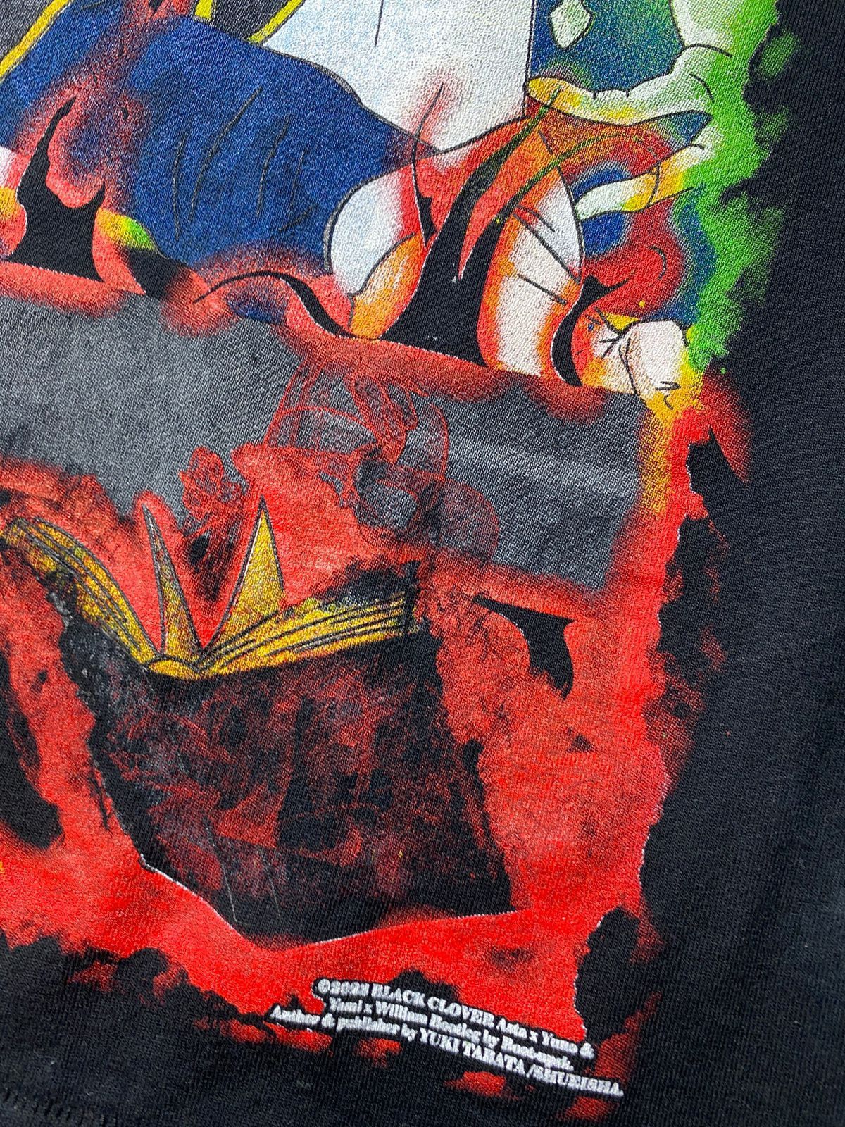 Anime × Japanese Brand × Vintage Black Clover Asta Yuno Anime Manga Bootleg Shirt Size US XL / EU 56 / 4 - 6 Thumbnail