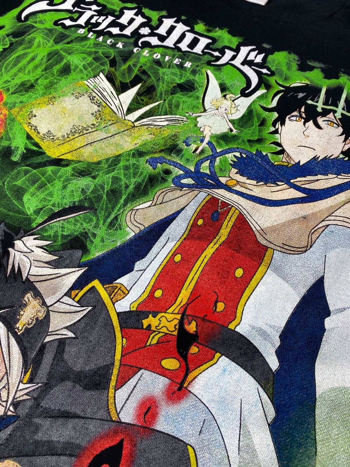 Anime × Japanese Brand × Vintage Black Clover Asta Yuno Anime Manga Bootleg Shirt Size US XL / EU 56 / 4 - 5 Thumbnail