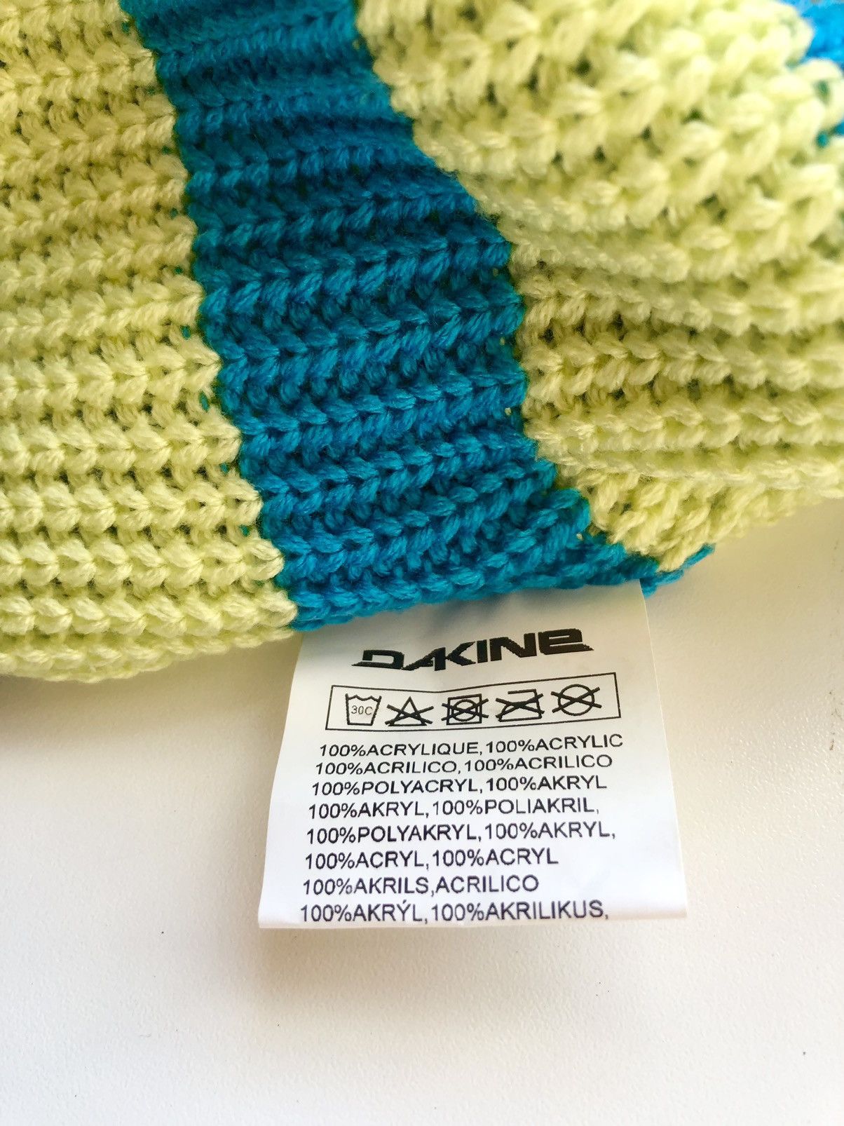Dakine DAKINE Neck warmer Yellow/Blue Size ONE SIZE - 4 Thumbnail