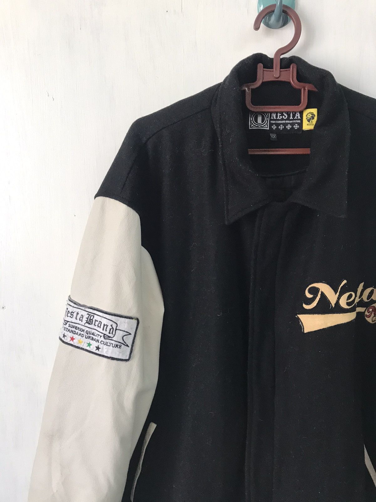 Japanese Brand 💥Steals💥Nesta Brand Varsity Jacket Size US XL / EU 56 / 4 - 3 Thumbnail