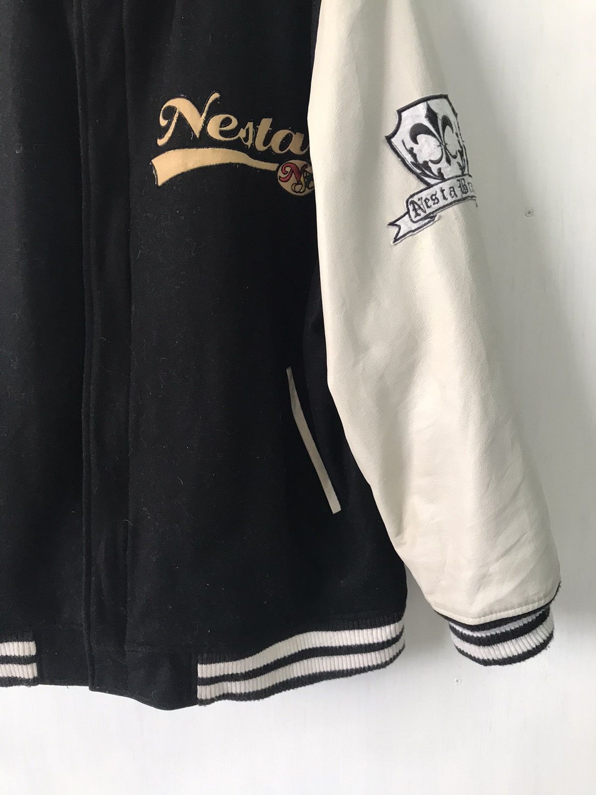 Japanese Brand 💥Steals💥Nesta Brand Varsity Jacket Size US XL / EU 56 / 4 - 5 Thumbnail