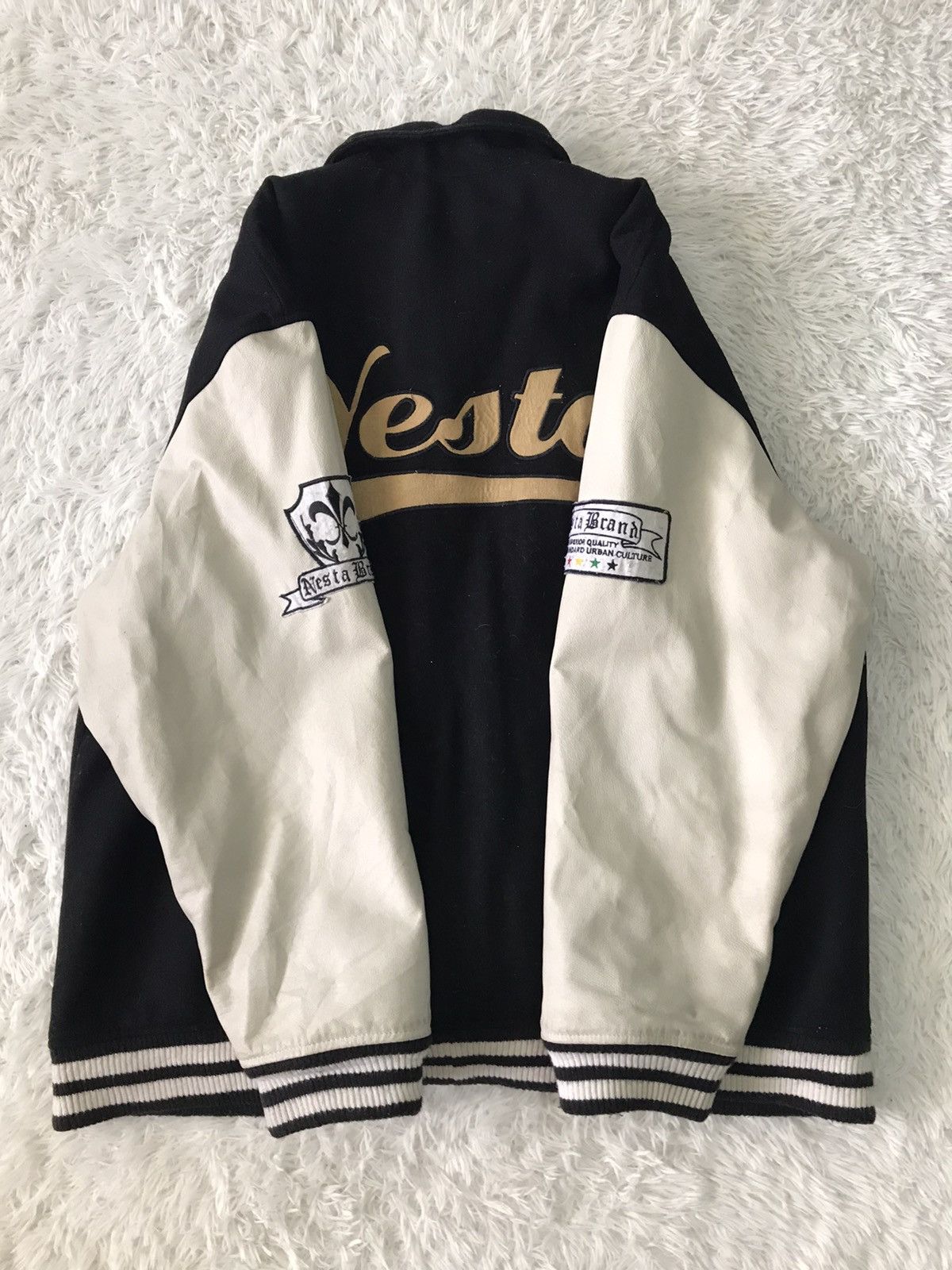 Japanese Brand 💥Steals💥Nesta Brand Varsity Jacket Size US XL / EU 56 / 4 - 18 Thumbnail