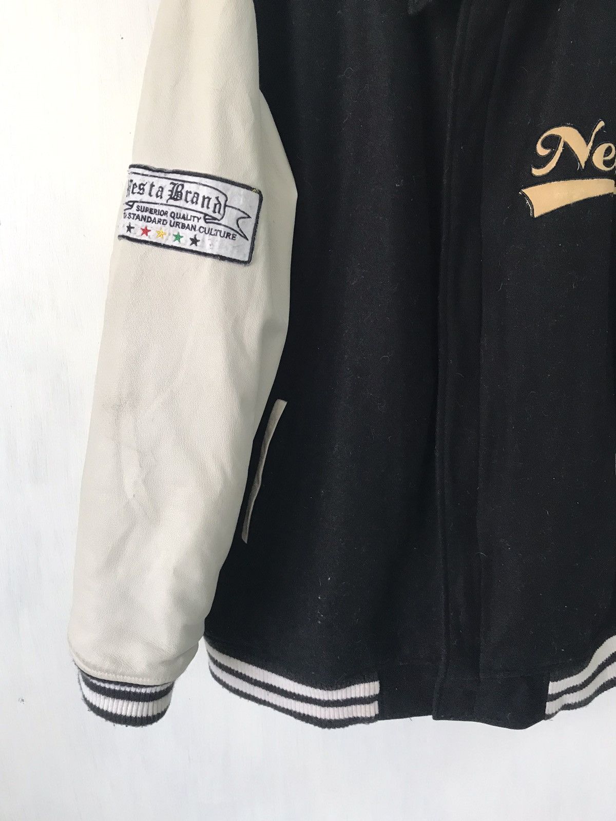 Japanese Brand 💥Steals💥Nesta Brand Varsity Jacket Size US XL / EU 56 / 4 - 6 Thumbnail