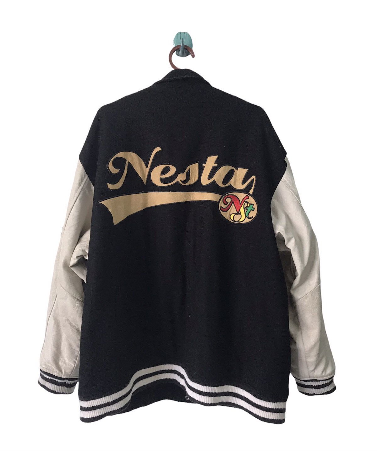 Japanese Brand 💥Steals💥Nesta Brand Varsity Jacket Size US XL / EU 56 / 4 - 1 Thumbnail