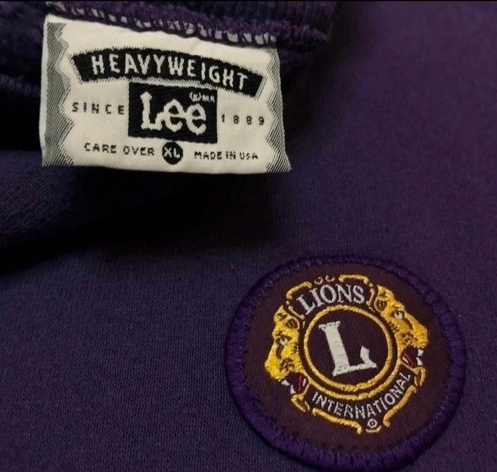 Lee Vintage 90s lions international sweatshirt NfL Size US XL / EU 56 / 4 - 3 Thumbnail