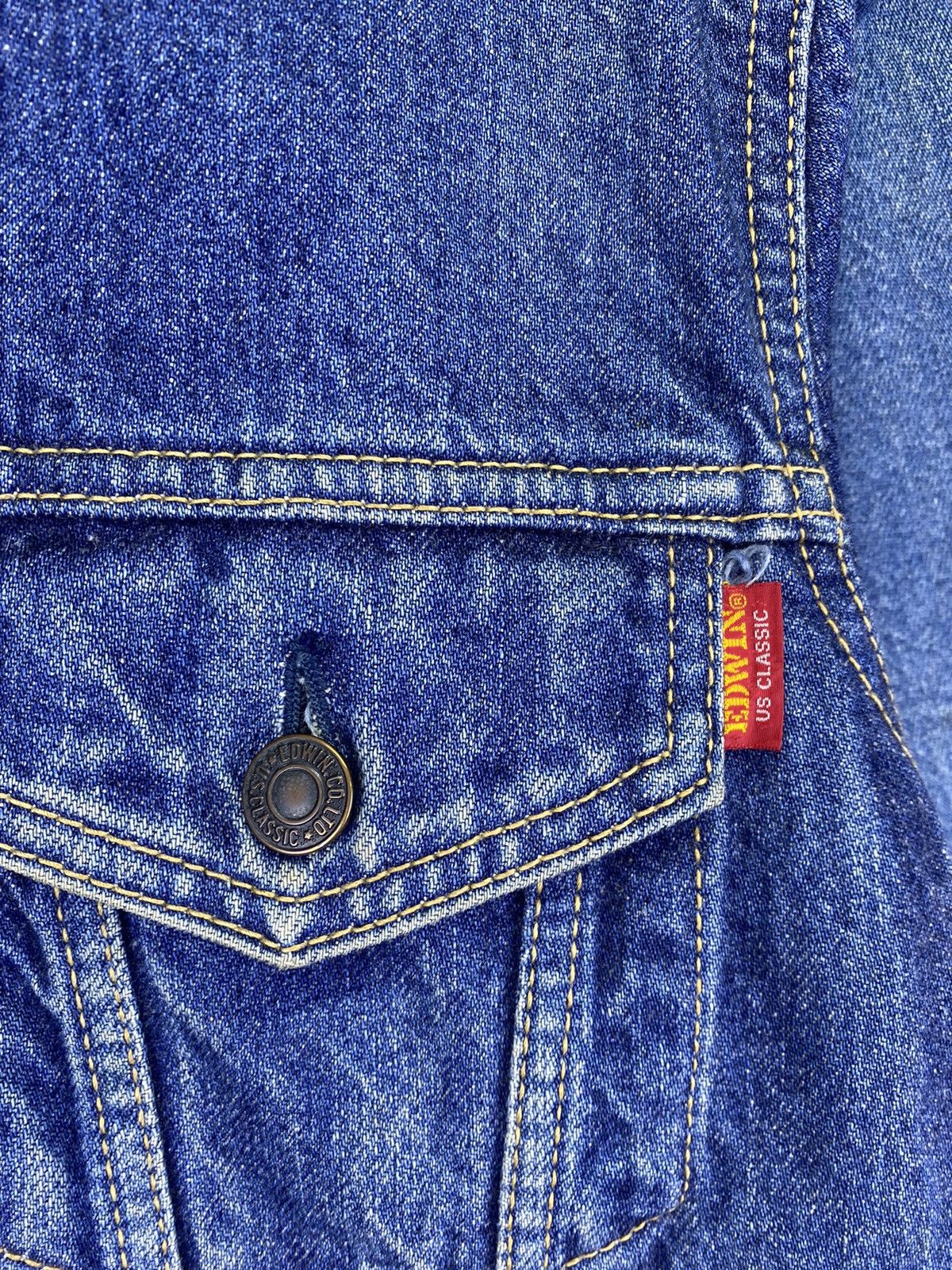 Edwin Vintage Edwin US Classic Truckers Denim Jacket Size US M / EU 48-50 / 2 - 4 Thumbnail
