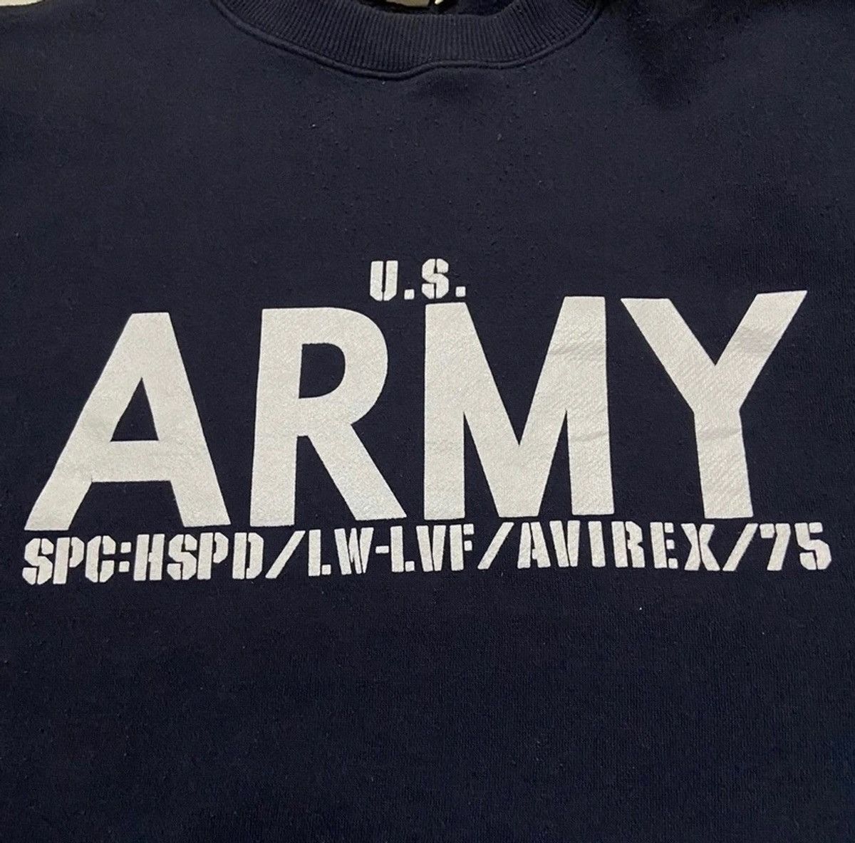 Avirex Vintage 90s avirex us army sweatshirt Size US M / EU 48-50 / 2 - 2 Thumbnail