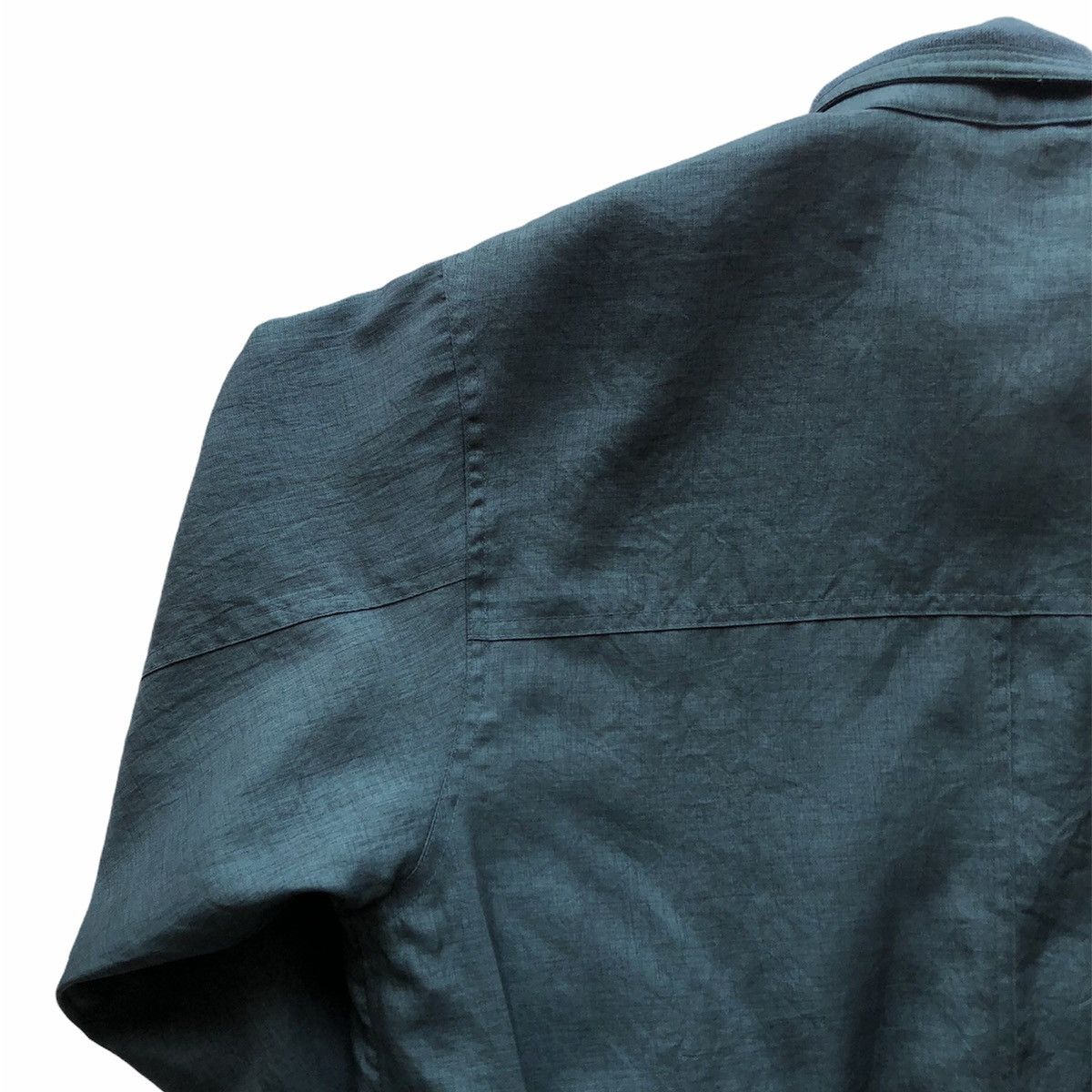 Japanese Brand Vintage 80's Casual Work Zipper Jacket by Plum Field Size US L / EU 52-54 / 3 - 8 Thumbnail