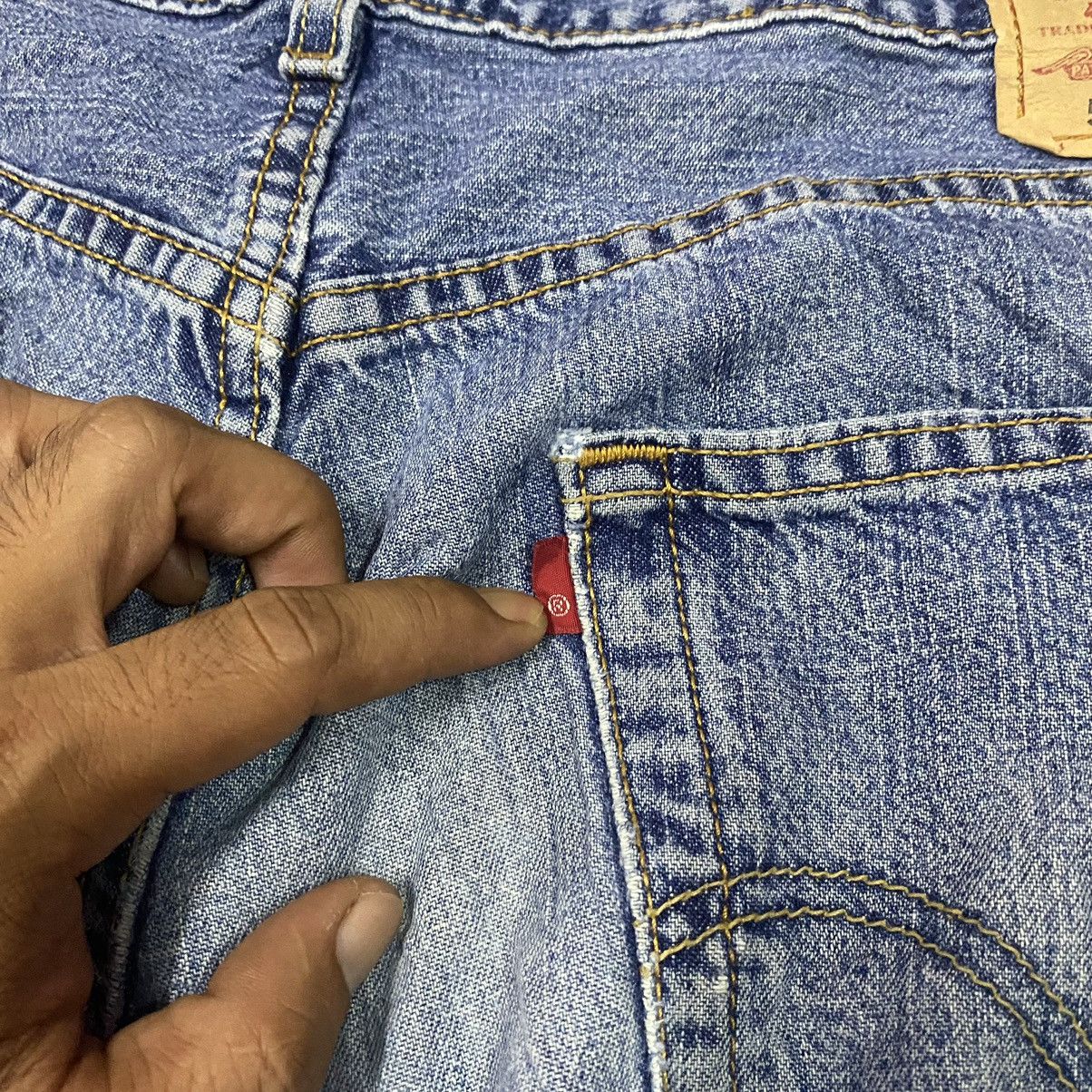 Levi's × Vintage Vintage Levis 569 Loose Stright Baggy Denim Jeans Size US 37 - 15 Thumbnail