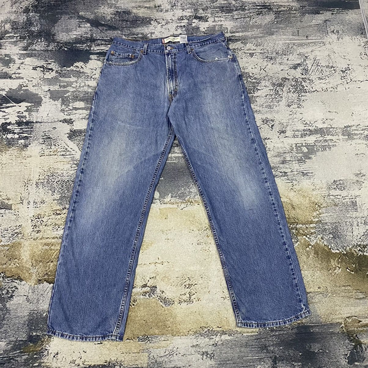 Levi's × Vintage Vintage Levis 569 Loose Stright Baggy Denim Jeans Size US 37 - 1 Thumbnail