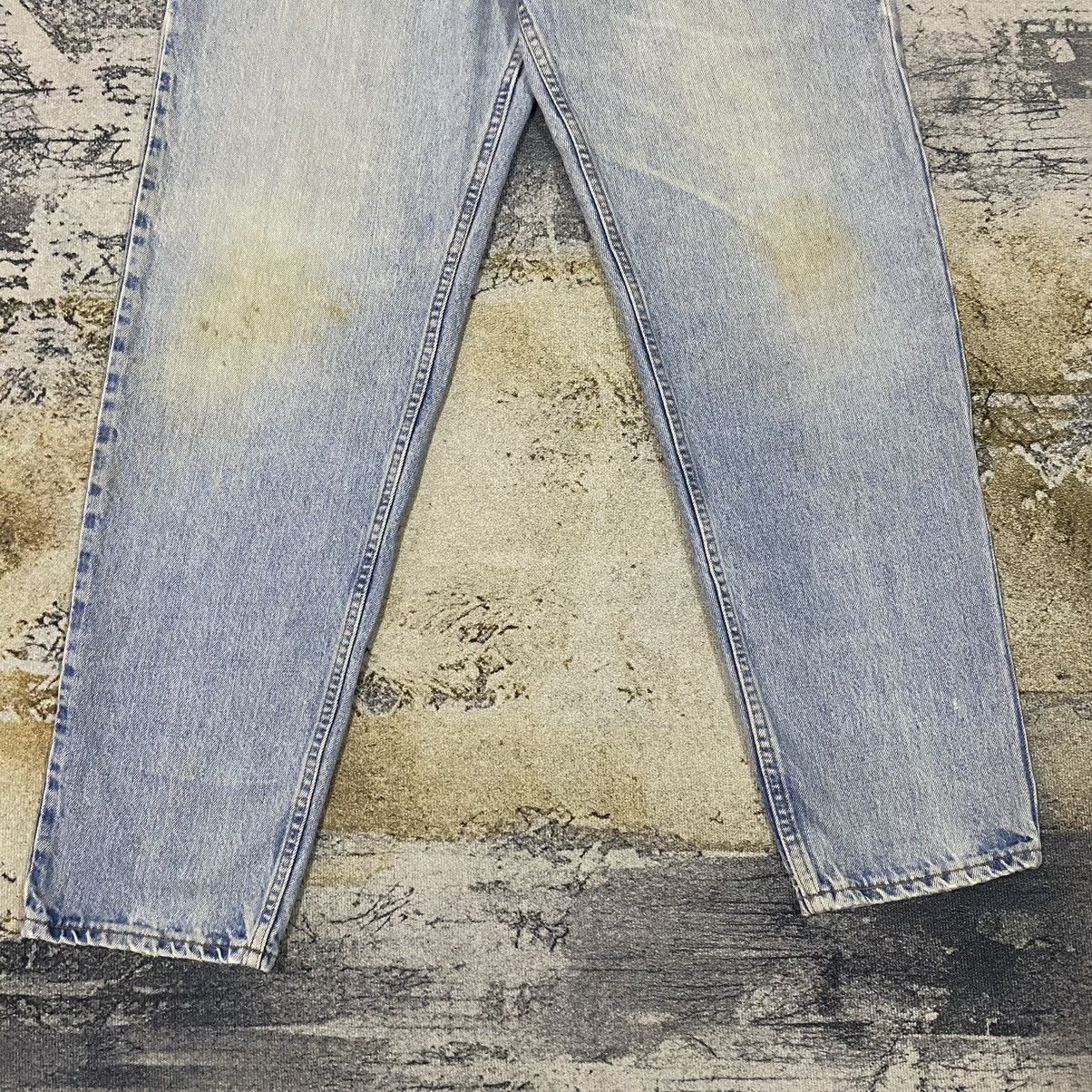 Levi's × Vintage Vintage 90s Levis 550 Light Washed Denim Jeans Size US 37 - 3 Thumbnail