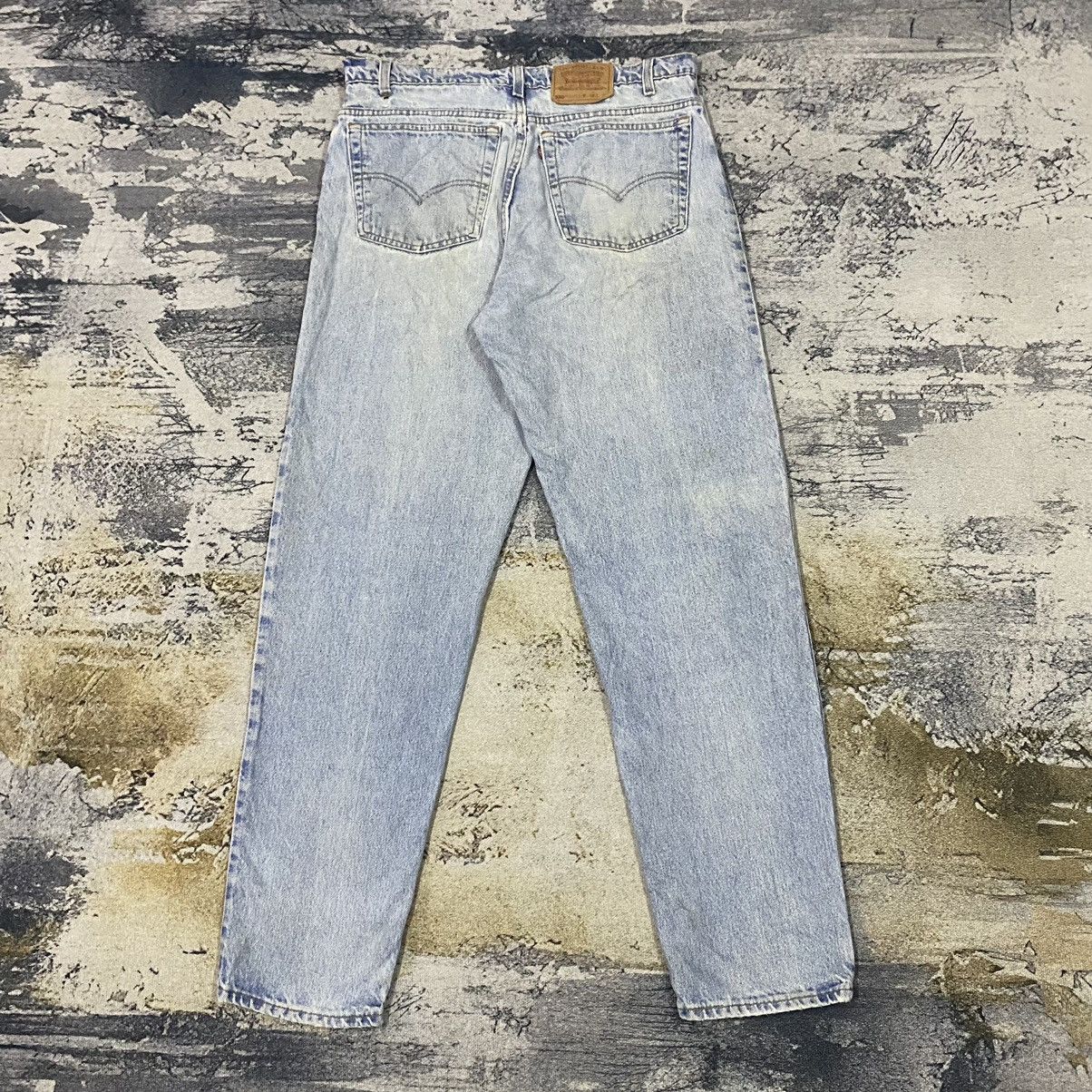 Levi's × Vintage Vintage 90s Levis 550 Light Washed Denim Jeans Size US 37 - 7 Thumbnail