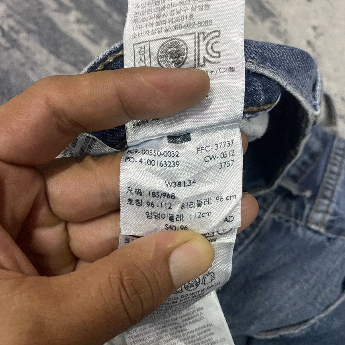Levi's × Vintage Vintage Levis 550 Denim Jeans Size US 36 / EU 52 - 5 Thumbnail