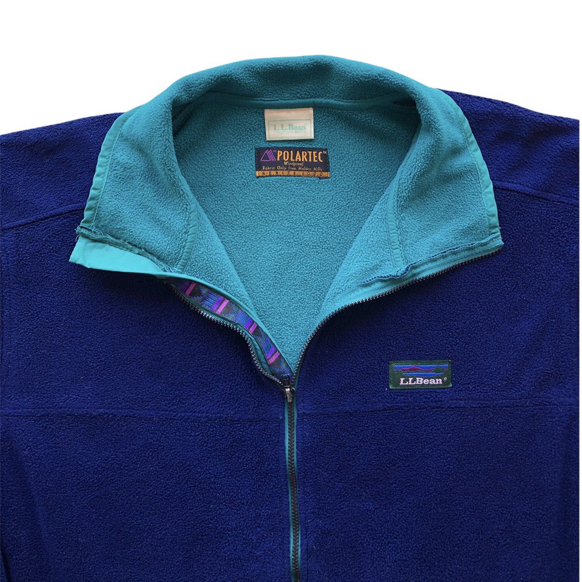 L.L. Bean Vintage 80's L.L.Bean MADE IN USA Polartec Fleece Jacket Size US L / EU 52-54 / 3 - 2 Thumbnail