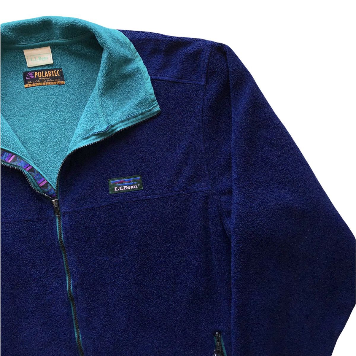 L.L. Bean Vintage 80's L.L.Bean MADE IN USA Polartec Fleece Jacket Size US L / EU 52-54 / 3 - 3 Thumbnail