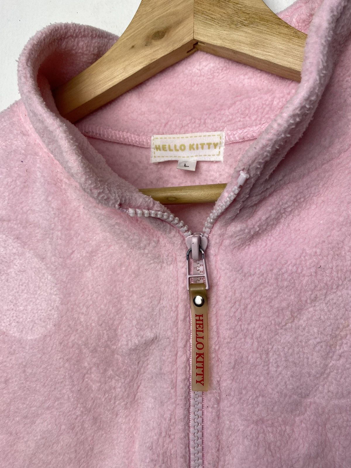 Japanese Brand GONE🔥Vintage Hello Kitty Sanrio Tokyo Japan Fleece Vest Size US L / EU 52-54 / 3 - 5 Thumbnail