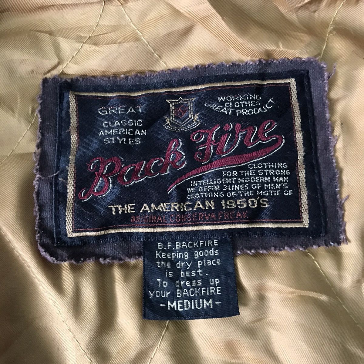 Japanese Brand Vtg The American 1950s Backfire Outdoor Jacket Classic Style Size US M / EU 48-50 / 2 - 18 Thumbnail