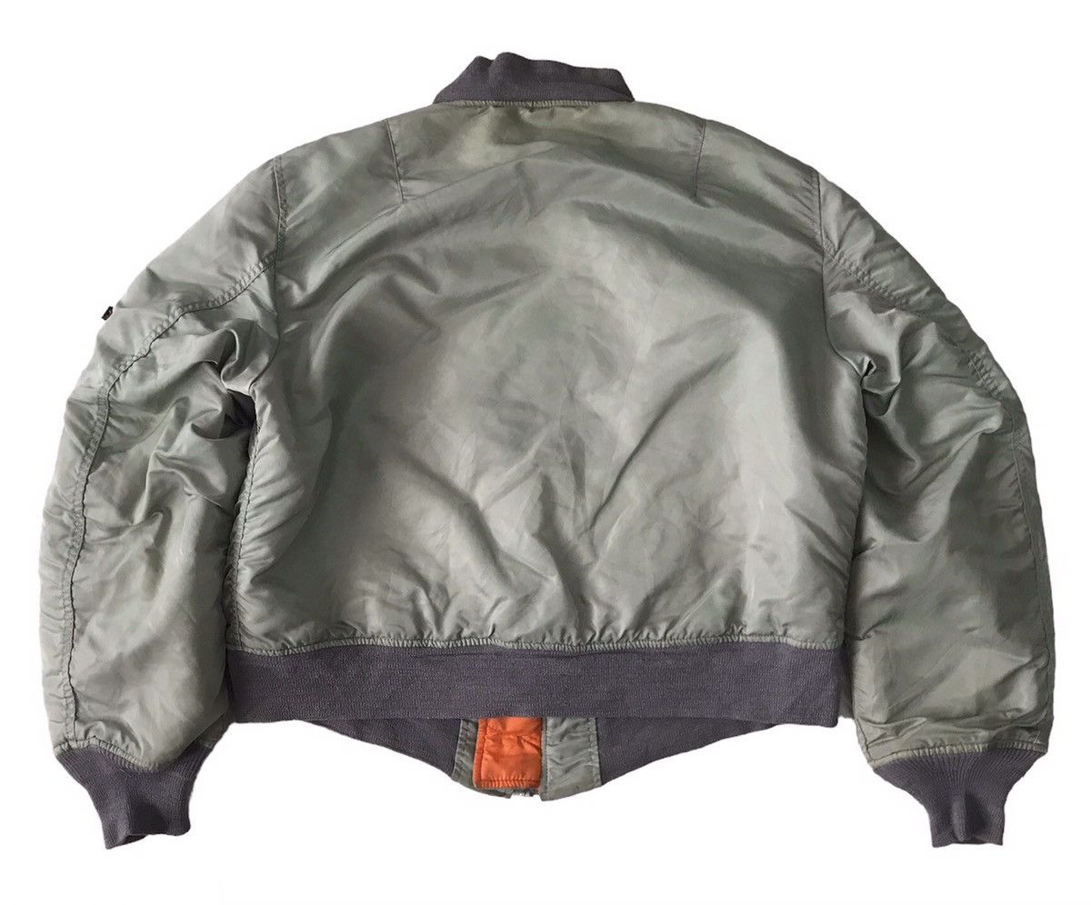 Alpha Industries Vtg Alpha Industries MA-1 Usaf Bomber Jacket Size US L / EU 52-54 / 3 - 2 Thumbnail