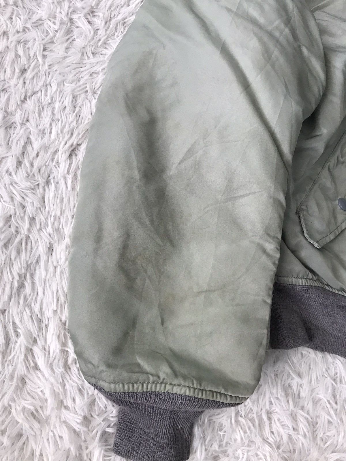 Alpha Industries Vtg Alpha Industries MA-1 Usaf Bomber Jacket Size US L / EU 52-54 / 3 - 7 Thumbnail