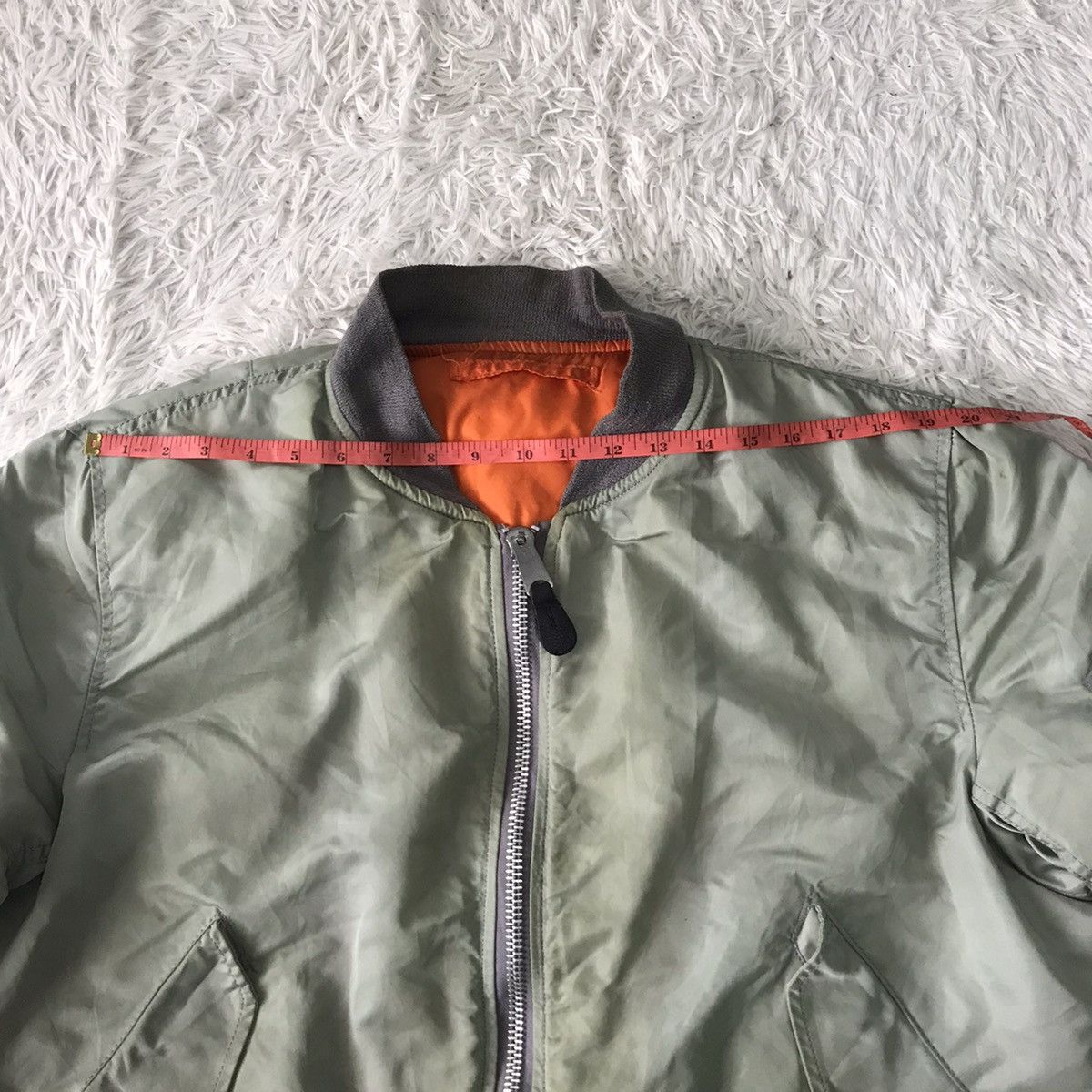 Alpha Industries Vtg Alpha Industries MA-1 Usaf Bomber Jacket Size US L / EU 52-54 / 3 - 20 Thumbnail