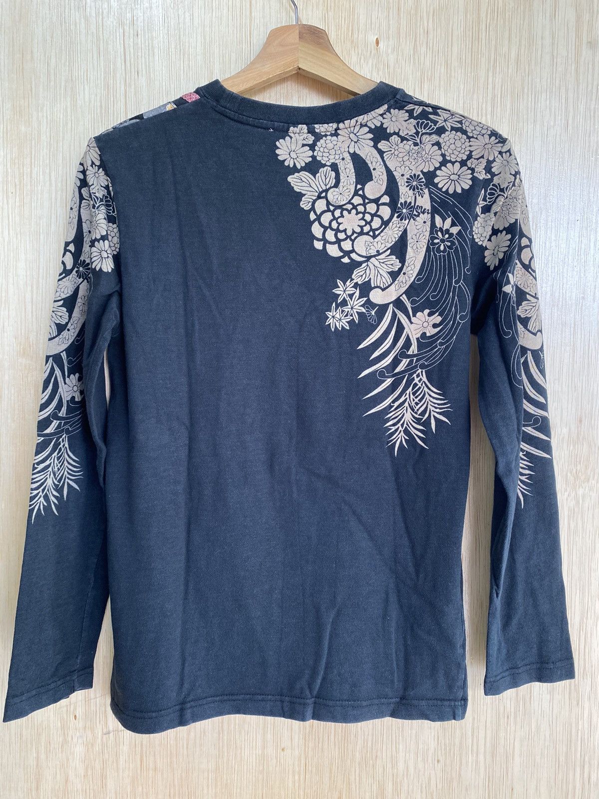 Japanese Brand Vintage Japanese Sukajan Long Sleeve Tshirt Size US XS / EU 42 / 0 - 6 Thumbnail
