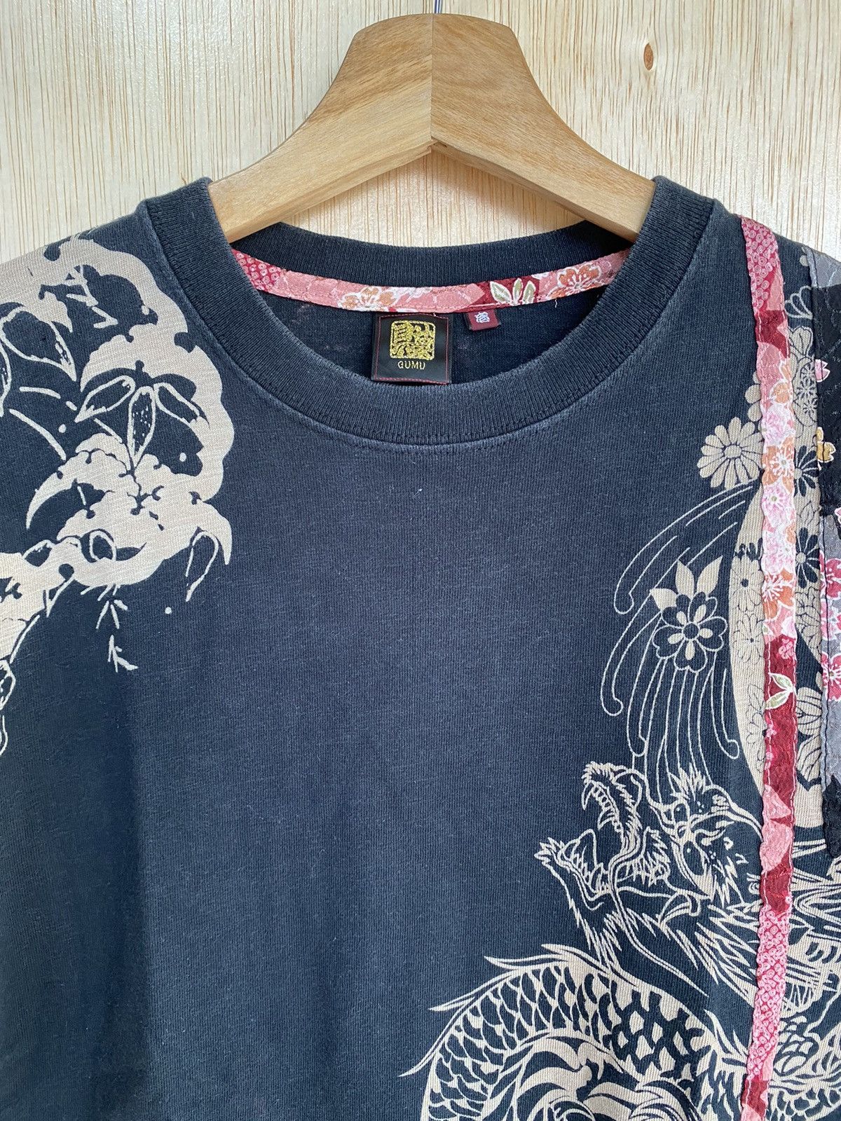Japanese Brand Vintage Japanese Sukajan Long Sleeve Tshirt Size US XS / EU 42 / 0 - 4 Thumbnail