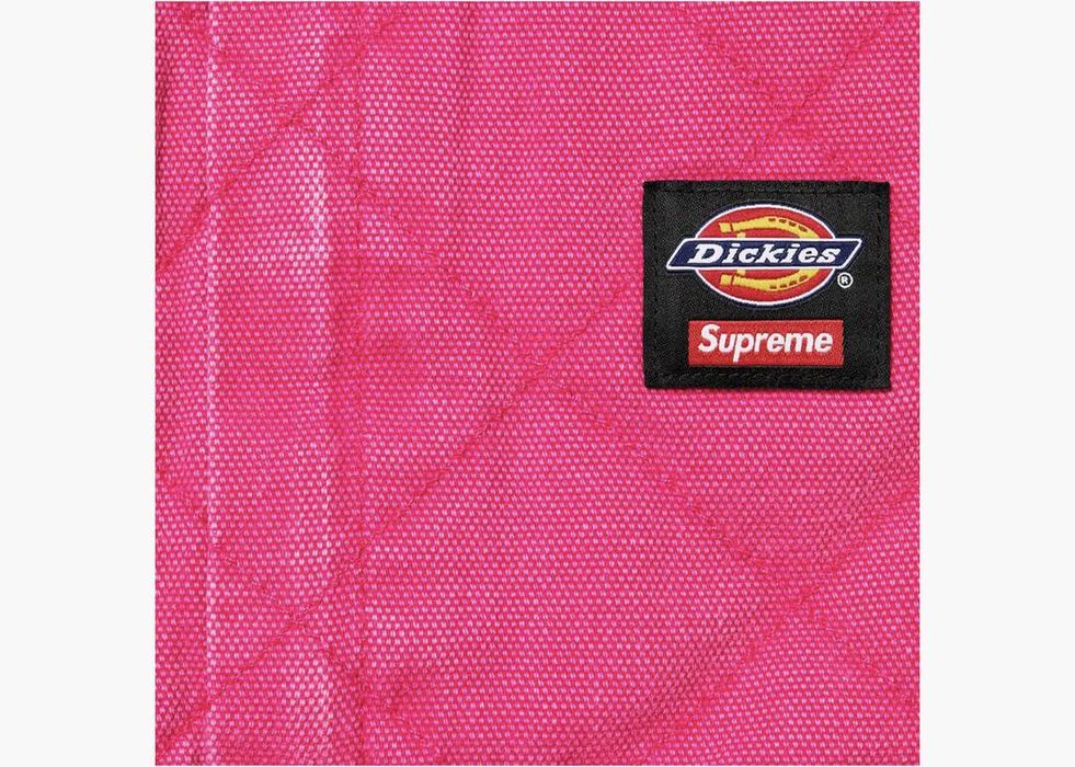 Supreme Supreme Dickies Quilted Denim Coverall Pink | Grailed