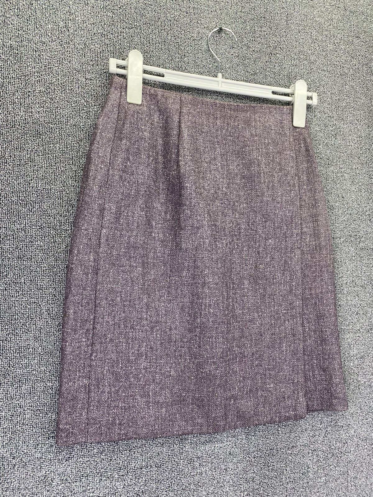 Trussardi Vintage Trussardi Wool Mini Skirts Size 25" / US 0 / IT 36 - 2 Thumbnail