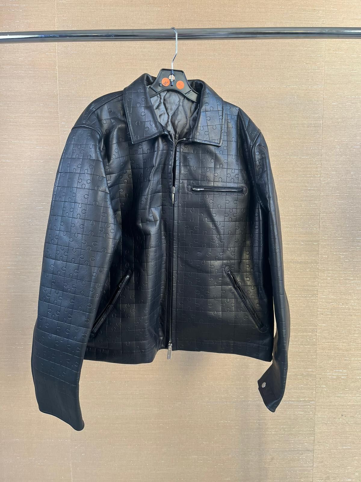 Vetements Puzzle Leather Jacket in Black Size US L / EU 52-54 / 3 - 2 Thumbnail