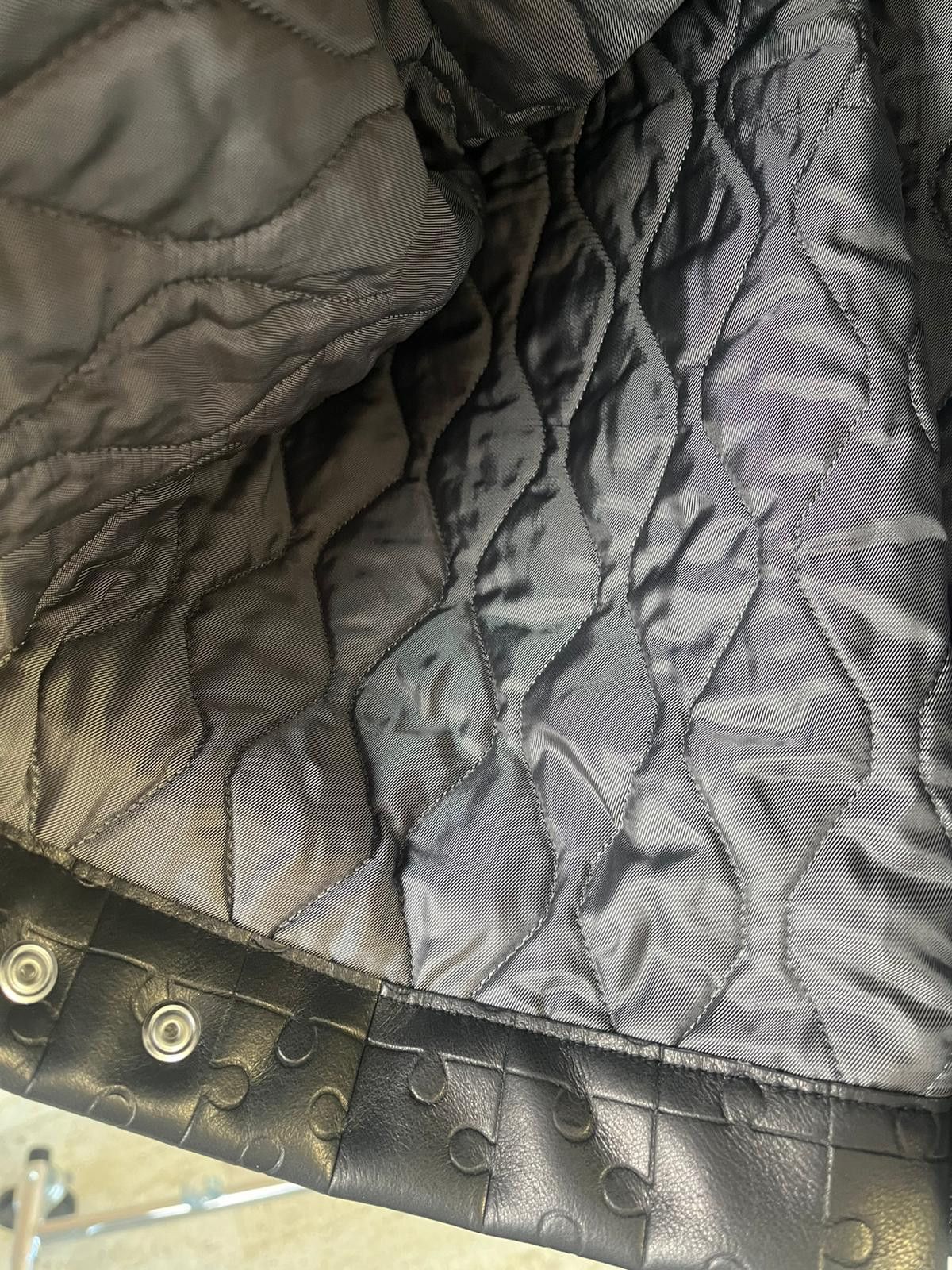Vetements Puzzle Leather Jacket in Black Size US L / EU 52-54 / 3 - 9 Thumbnail