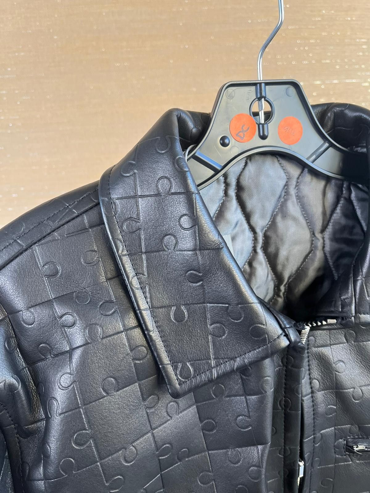 Vetements Puzzle Leather Jacket in Black Size US L / EU 52-54 / 3 - 11 Thumbnail