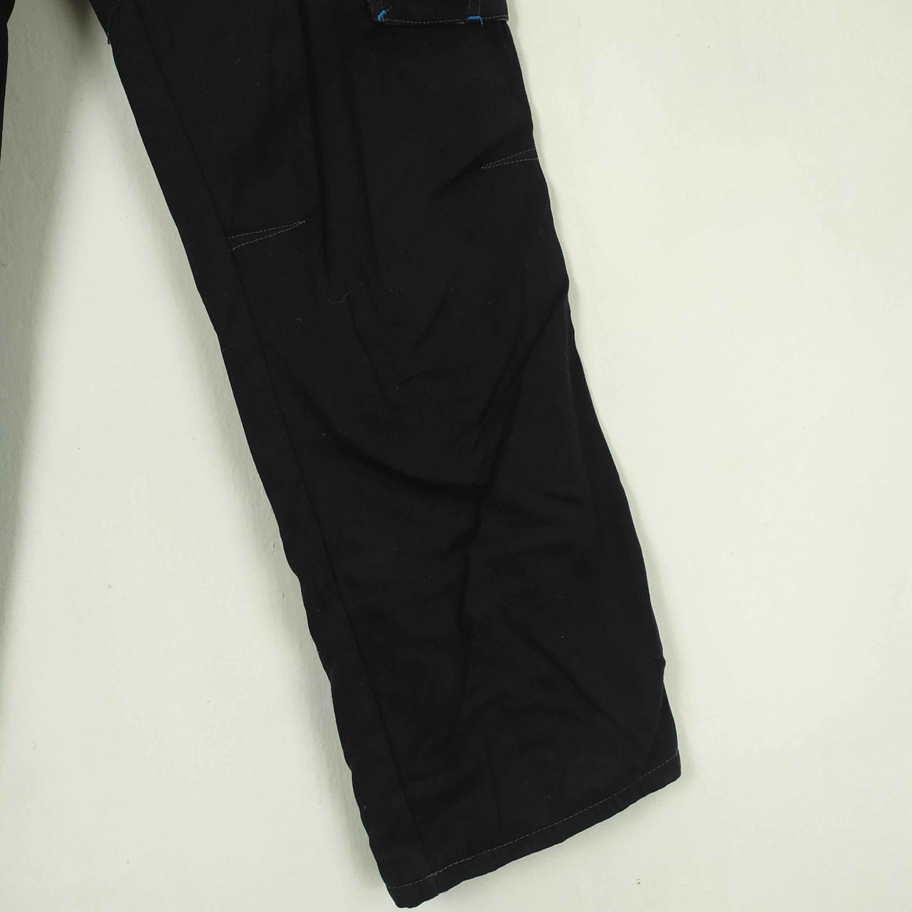 Japanese Brand TD - Mania Black Cargo Pants Multipocket Waist 26 Size US 26 / EU 42 - 9 Thumbnail