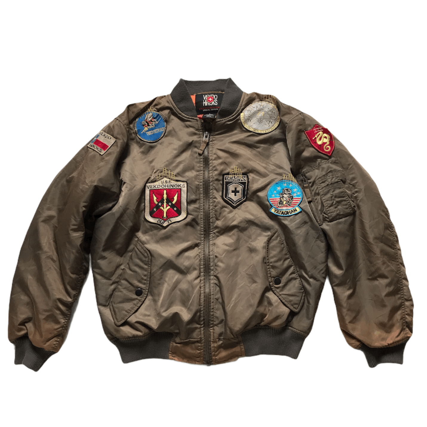 Avirex × Vintage Vintage Japanese Military Vekdo Hinoks Bombers Jacket Size US L / EU 52-54 / 3 - 1 Thumbnail