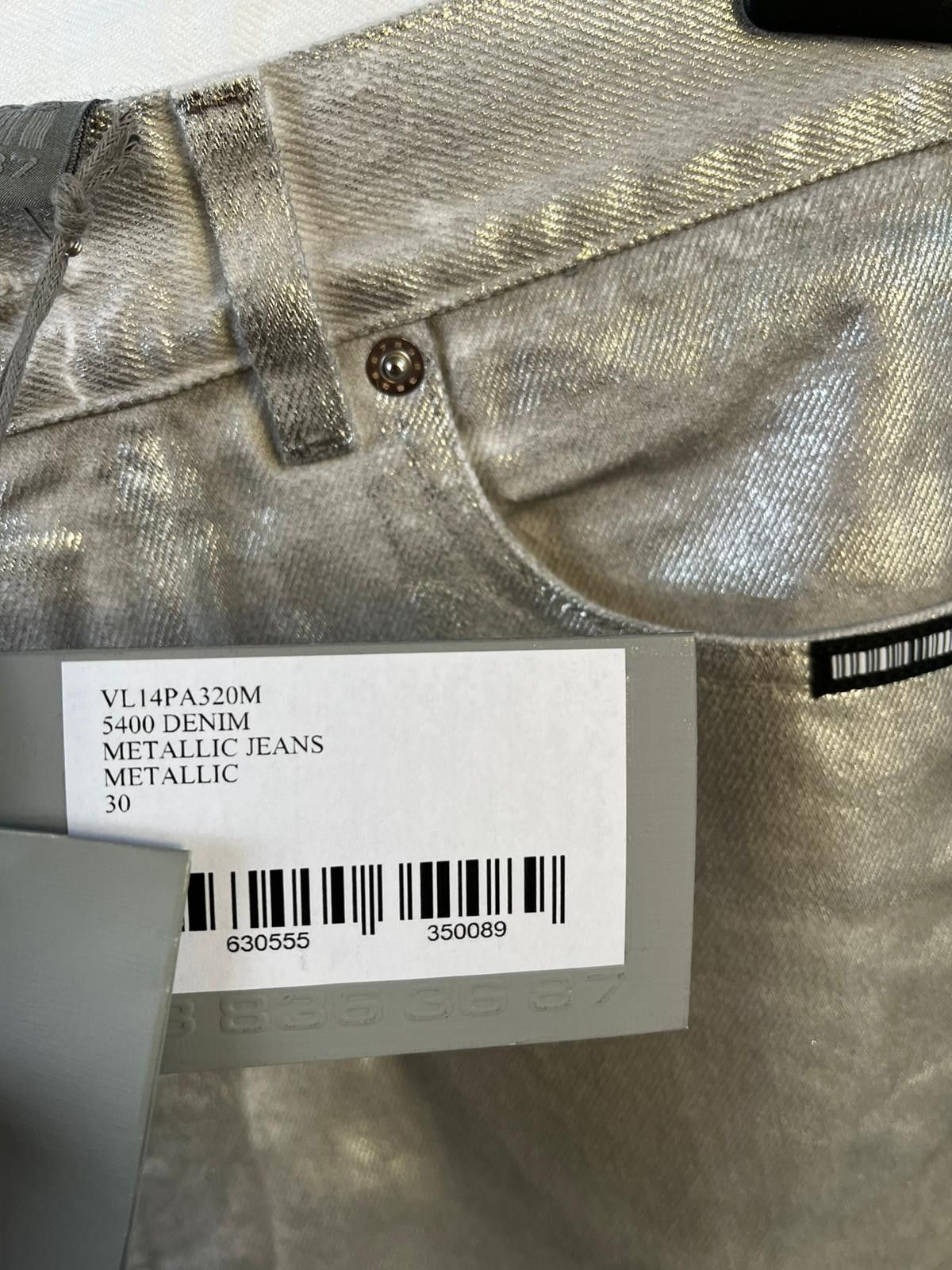 Vetements Metallic Jeans in Metallic Size US 30 / EU 46 - 12 Thumbnail