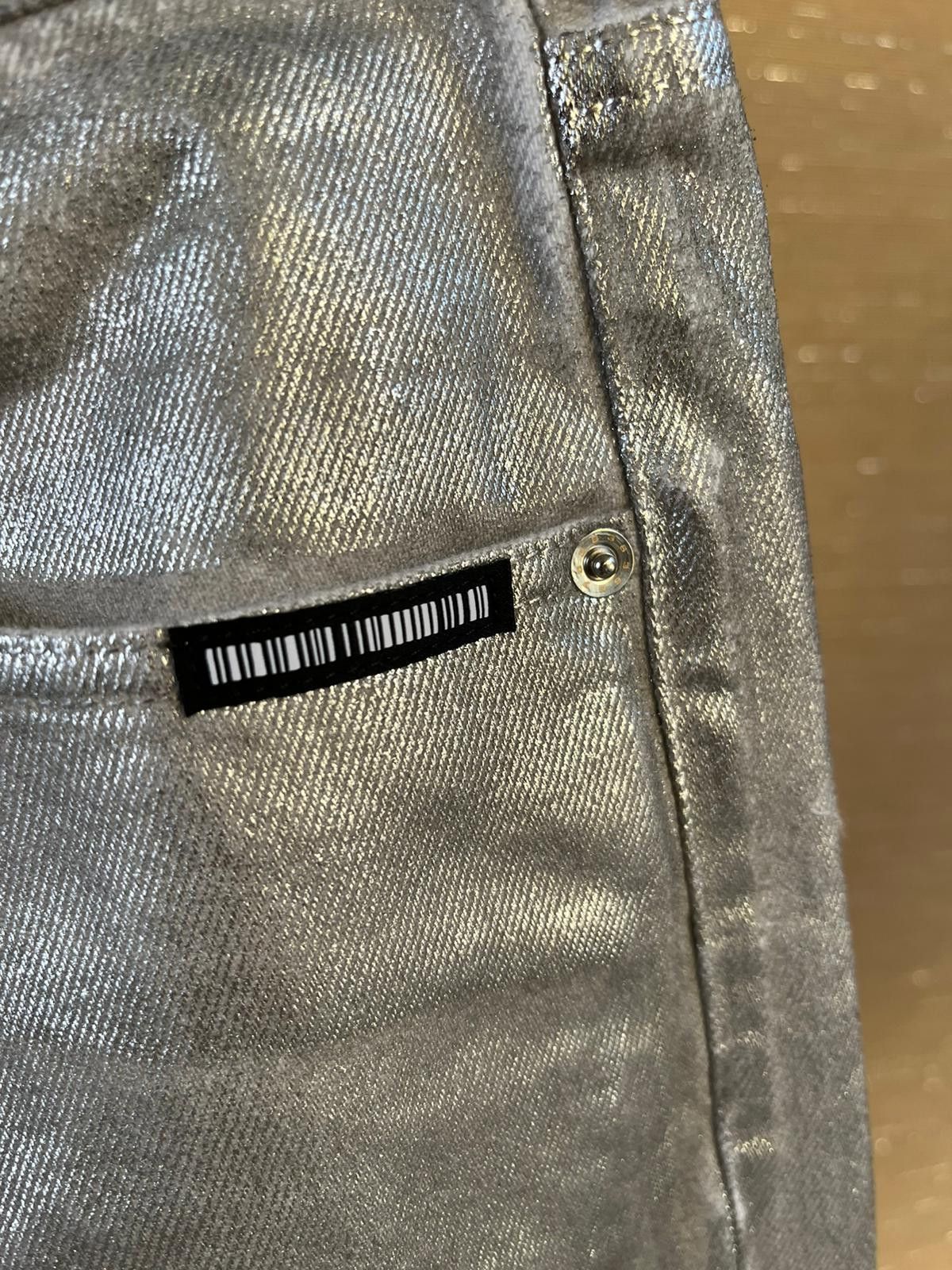 Vetements Metallic Jeans in Metallic Size US 30 / EU 46 - 8 Thumbnail