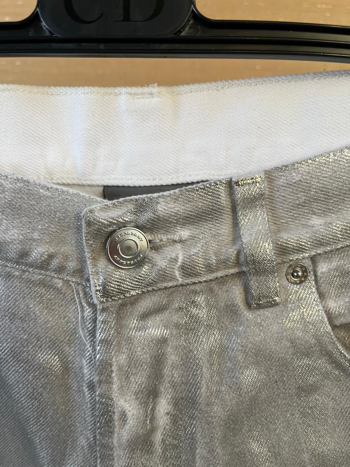 Vetements Metallic Jeans in Metallic Size US 30 / EU 46 - 7 Thumbnail